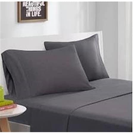 Intelligent Design King Size Sheet Set, Charcoal ID20-1249